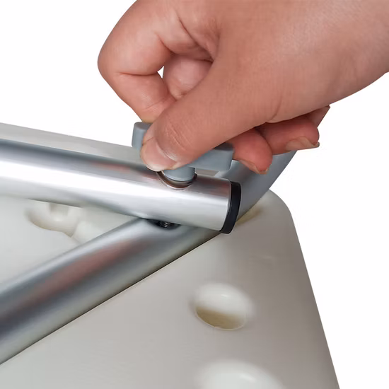 High Quality Lightweight Aluminum Height Adjustable Disable Bath Shower Chairs with Backrest